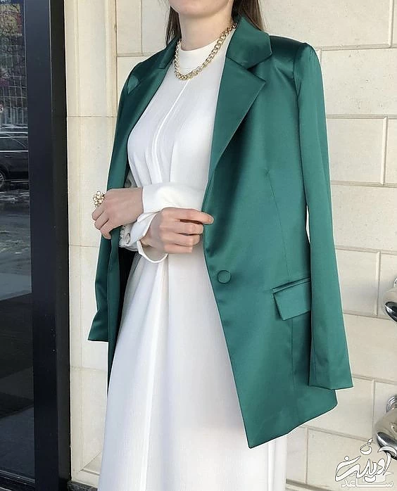 استایل به رنگ سبز ایرانی